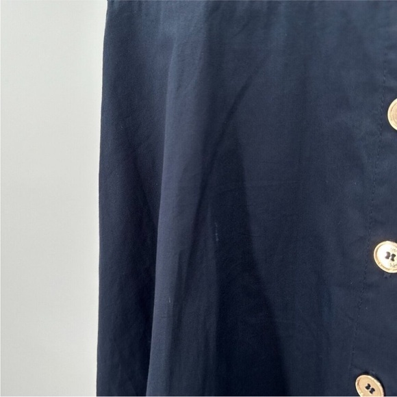 Tuckernuck Navy Blue Kate Maxi Dress sz S Women's Button Front Fit & Flare NEW* - Picture 5 of 8